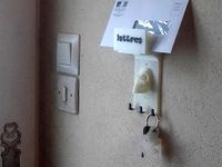 Light Switch Cover - Key Holder - Letter carrier by catf