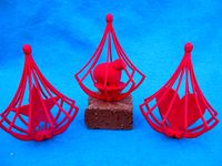 Three Christmas Ornaments by pmoews
