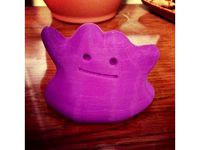 Happy Ditto (Pokemon) by MaddieLee3D