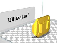 Gopro helmet mount by CreateCafe3D