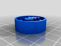 Space Invader Fridge Magnet by AspenLeafDesign