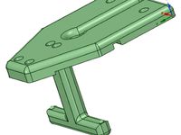 CTC 3D Bowden motor bracket by juha_j