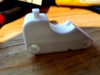 DeltaGo Straight Thru Extruder  by theroar