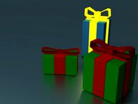 LoPoly Present by Quinventor