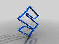 Suzuki Logo Cookie Cutter by pher