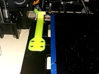 Zonestar P802M Heatbed Cable Holder by sptzdmnc