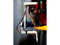 Servo mount on Kossel effector for diamond hotend v2 50mm by x1200idt