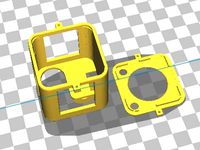 Gopro Session Cage with lug at the back by Nienscecco