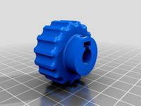 8mm Lead Screw Knob Acme by Ashaman