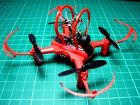 Antenna guard protection cover for FPV camera Eachine TX01 TX02 TX03 installed in JJRC H8 Mini or Floureon H101 mini drones by SxSierra