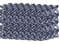 Four feet of Chain mail one print by Herblergerbler