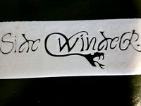pochoir / Stencil logo Side Winder by fred_SW