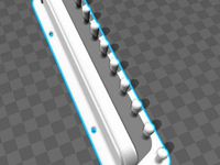 Holder 200 x 50 mm  by GeorgeXib