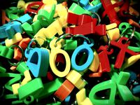 Letter Keychain by dooit