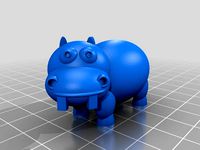 Cute Hippo by satintoy