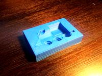 Mold of a toy train by kcmike