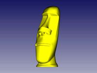 Big Tiki Moai Statue by chs