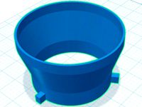 Grid Holder for Neewar Tornado Strobe by callmedoug