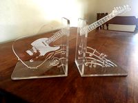 Guitar bookends by LiquidSky