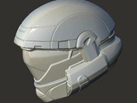 ODST Helmet for 28mm figurine by GoldenSculpting