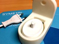 Wallmount for Braun 3757 toothbrush charger oral-b by Nutti