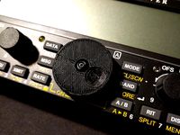 Elecraft KX2 Tuning Knob with Dimple by Damon1974