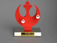 Han Solo Blaster Stand Star Wars by Killonious