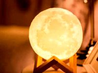 Hot sale moon ball  with LED light by stronghero