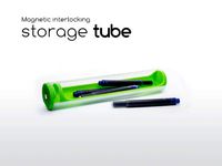 Magnetic interlocking storage tube by sotenck
