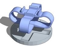 Anti vibration base for Vibration Damper for Prusa i3 mk2 by MIJAW