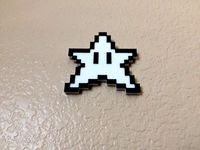 Mario Star-Two Color by Coolcrawler_