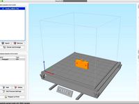 REBEL II bed model for Simplify3D by kxcz