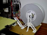 Spool Holder for DIY 3D printer by RuiRaptor