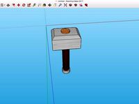 thors hammer by abhrac