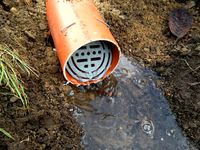 Froschklappe / Frog-flap for DN110 KG Rohr / Canal-tube by BNI