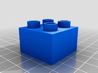 Lego Duplo 2x2 by cappy0815