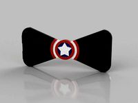 Captain America Bow tie by Losicek