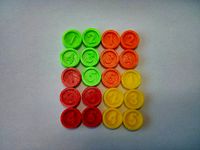 Jeton pour jeu 10 de chute / Tokens for Downfall game by ort
