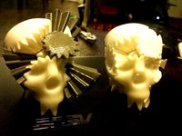 Gear Skull by LeatherWing