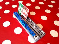 Settlers of Catan Piece-Card-Score Holder by romroig