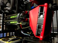Dual GPU 120mm fan duct by nianMaker