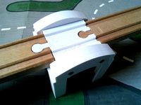 Bridge for Brio / IKEA Lillabo wooden train tracks by theinternal