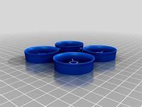 Inductrix / TinyWhoop - Easy to print, plug-and-play frame replacement by PeterProvost
