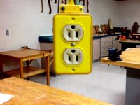 OUTLET COVER FOR PULL DOWN OUTLET BOX by reichwec