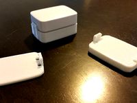 Smartthings Multipurpose Sensor Spacers (original, 5mm, 1cm, 1cm stackable) by PPO16