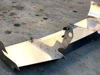 Tuner Car Racing Spoiler (Not 3D Printable) by Syrus54