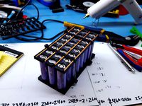 18650 holder for e-bike and other projects by PowerPlayground