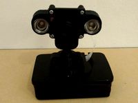 Raspberry pi waveshare camera pivot case stand by PabloMon