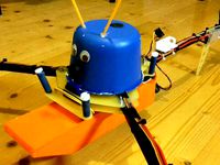 Canopy + FPV camera mount for RC-Explorer.se Tricopter by MarenB