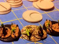 32mm Round 15mm Gunner/Asst Base by Sudsy